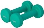 GORILLA SPORTS&reg; Neopren Kurzhanteln - 2er Set, Hantelbaum, 2x0,5kg, 2x1kg, 2x2kg,