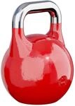 GORILLA SPORTS&reg; Competition Kettlebell 8&ndash;40 kg, Massivstahlguss, 9 Farben