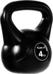 MOVIT Kettlebell BASIC BLACK, Kugelhantel mit Bodenschonender Kunststoffh&uuml;lle, 1 bis
