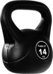 MOVIT Kettlebell BASIC BLACK, Kugelhantel mit Bodenschonender Kunststoffh&uuml;lle, 1 bis