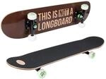 HUDORA Skateboard Harlem ABEC 7 - Skateboarding, 12752, Mehrfarbig