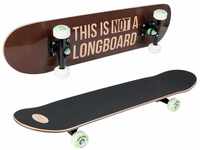 HUDORA Skateboard Harlem ABEC 7 - This is not a Longboard - Modernes Board mit