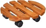 WAGNER Pflanzenroller Country &Oslash; 30 x 8 cm I Blumenroller f&uuml;r den Innenbereich I