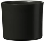 Soendgen Keramik Blumen&uuml;bertopf, Miami, anthrazit, 28 x 28 x 23 cm, 0525/0028/0207