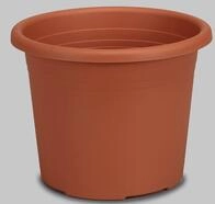 Geli Pflanzk&uuml;bel, Cilindro 25 cm, terra, 25 x 25 x 20 cm, 64102506