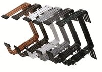 Siena Garden Blumenkastenhalter Gigant, anthrazit, 3-fach verstellbar, 2 St&uuml;ck,