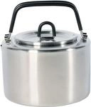 Tatonka Wasserkessel H2O Pot 1,5 L - Wasserkocher aus Edelstahl mit klappbaren
