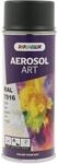 DUPLI-COLOR AEROSOL ART RAL 7016 Anthrazitgrau matt 400 ml - Spr&uuml;hfarbe 