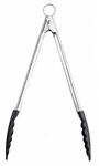 Cuisipro K&uuml;chenzange Edelstahl mit Nylon-Enden, 40 cm, Grillzange Edelstahl mit