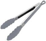 Fackelmann Mehrzweckzange f&uuml;r Grill & K&uuml;che &ndash; Zange mit Soft-Grip,