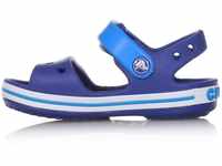 Crocs unisex-child Crocband Sandal Sandal, Cerulean Blue/Ocean, 24/25 EU