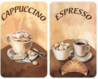 WENKO Herdabdeckplatte Universal Mod. Kaffee, h&ouml;henverstellbar f&uuml;r alle Herdarten,
