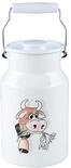 Riess, 0311-084, Milchkanne mit Deckel 2L, ALMLIESEL, Wei&szlig;, Vol. (rec.): 2,3...