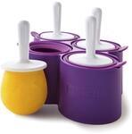 Zoku 4er Silikon-Eisform Lila, ZK116