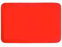 Kela Tisch-Set Uni 43,5x28,5cm aus PVC in rot, Polyester, 43.5 x 28.5 x 1 cm