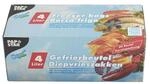 Papstar 14161, 60 Gefrierbeutel, LLDPE 4 Liter, 40 x 25 cm, transparent in Box