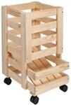 Haushalt International Kartoffelkiste Obstkiste Holzkiste f&uuml;r Kartoffeln &Auml;pfel