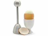 ICO Eierköpfer und Perfekter Eieröffner für Weich Gekochte Eier und Eierknacker