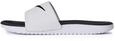 Nike Jungen Kawa Dusch Badeschuhe, Wei&szlig; White Black 100, 38.5 EU