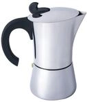 Relags Espresso Maker Edelstahl, Silber, Portionen: 4, 633011