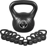 GORILLA SPORTS&reg; Kettlebell - Einzeln 2kg - 20kg oder Set 17kg, 24kg, 30kg, 110kg,