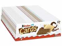 kinder Cards - 20 Einzelpackungen mit je 10 knusprigen Waffeln, cremiger Milch- und