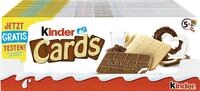kinder Cards - 20 Einzelpackungen mit je 10 knusprigen Waffeln, cremiger Milch-...