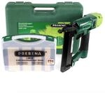 Prebena 2XR-J50 Luftdruck Druckluftnagler im Transportkoffer + J-BOX 8.000