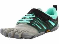 Vibram FiveFingers 18W6601 V-TRAIN, Fitnessschuhe Damen, Grau (Grey/Black/Aqua), 36