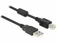 DeLock USB Kabel A -> B St/1.00m sw