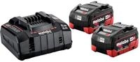 metabo Basis-Set 2 x LiHD 5,5 Ah &ndash; 685122000 &ndash; Akkuset f&uuml;r effizientes und