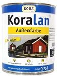 Koralan KORA deckende Au&szlig;enfarbe f&uuml;r Holz - wetterfest, UV-best&auml;ndig und ideal