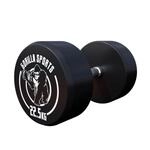 GORILLA SPORTS&reg; Kurzhanteln - Einzeln / 2er Set, von 2,5 bis 40 kg Gewichte, Gummi,