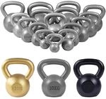 GORILLA SPORTS&reg; Kettlebell 2&ndash;32 kg aus Gusseisen, einzeln oder als Set