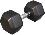 GORILLA SPORTS&reg; Hexagon Kurzhanteln 2&ndash;50 kg, gummiert, mit oder ohne Ablage