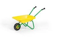 Rolly Toys 270873 - Schubkarre, Metall/Kunststoff, gr&uuml;n/gelb