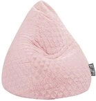 SITTING POINT only by MAGMA Sitzsack Fluffy Hearts L ca. 120 Liter Rose (bis ca. 7