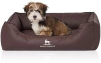 Knuffelwuff Orthop&auml;disches Hundebett Madison aus laser-gestepptem Kunstleder M-L 85
