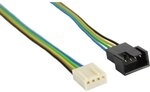 InLine L&uuml;fterkabel Verl&auml;ngerung, PWM, 4pol Molex St/Bu, L&auml;nge 30cm