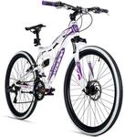Bergsteiger Kodiak 26 Zoll, 29 Zoll Mountainbike, Scheibenbremse, 21 Gang-Schaltung,