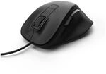 Hama Optische 6-Tasten-Maus MC-500, kabelgebunden, Schwarz