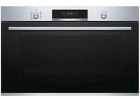 Bosch VBD5780S0 Serie 6 Einbau-Backofen, 60 x 90 cm extra breit, Pyrolyse