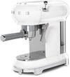 Smeg, ECF01WHEU Manual Espresso -Maschine, Cappuccino -System, Thermoblock, gro&szlig;e