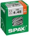Spax Befestigungen Spax Teilgewinde Trx 4x45, 100 St. 4191020400457