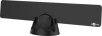 goobay DVB-T2 Zimmerantenne aktiv, ultraflache Full HD Antenne mit Verst&auml;rker