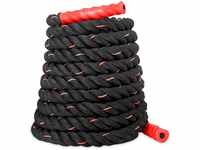 SportPlus Battle Rope, Seillänge 12 Meter, 3,8 cm Durchmesser, hochwertiges