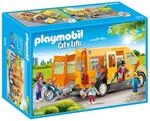 PLAYMOBIL City Life 9419 Schulbus mit abnehmbaren Dach, F&uuml;r Kinder ab 4 Jahren