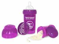 Twistshake 7350083120052 Anti-Colic Babyflasche, Lila, 180 ml, violett