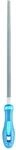 PFERD TOOLS Werkstattfeile Rund, 300mm, runde Feile, umlaufender Kreuzhieb H1, inkl.