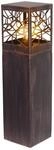 Brilliant Lampe Whitney Au&szlig;ensockelleuchte 59cm rostfarbend | 1x A60, E27, 60W,